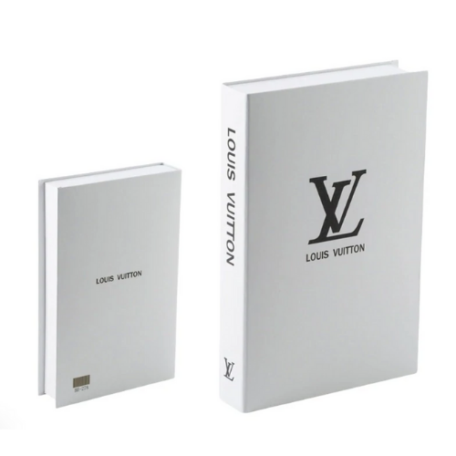 LV Louis Vuitton Decorative Book — The Candle Company Ca